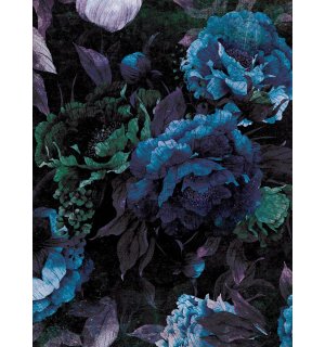 Fotomurale: Combinazione di fiori dipinti (2) - 184x254 cm