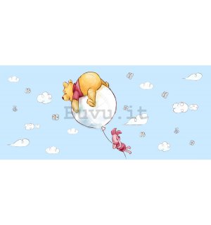 Fotomurale in TNT: Winnie the Pooh & friends (2) (panorama)  - 202x90 cm