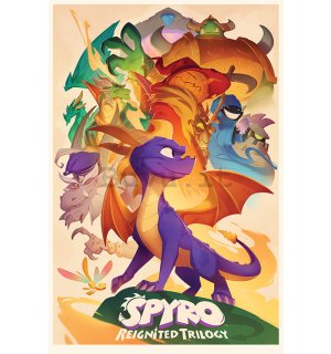 Poster - Spyro (Animated Style) 