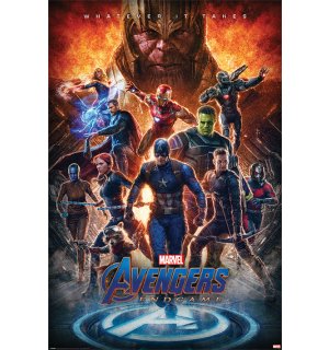 Poster - Avengers: Endgame (Whatever it Takes) 