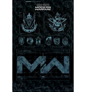 Poster - Call of Duty: Modern Warfare (Fractions) 