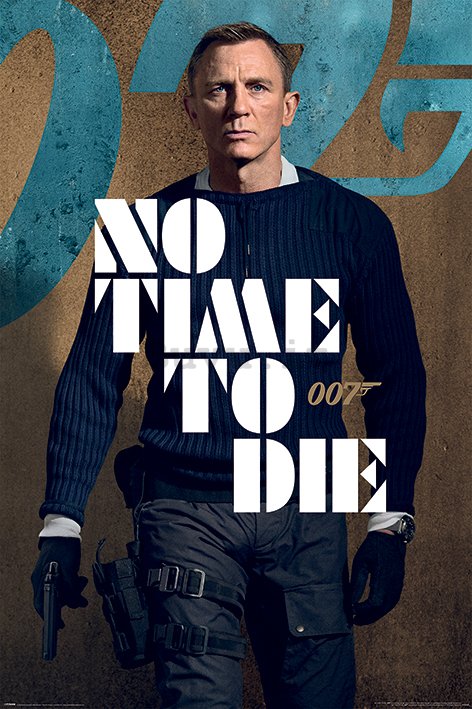 Poster - James Bond (No Time To Die - James Stance) 