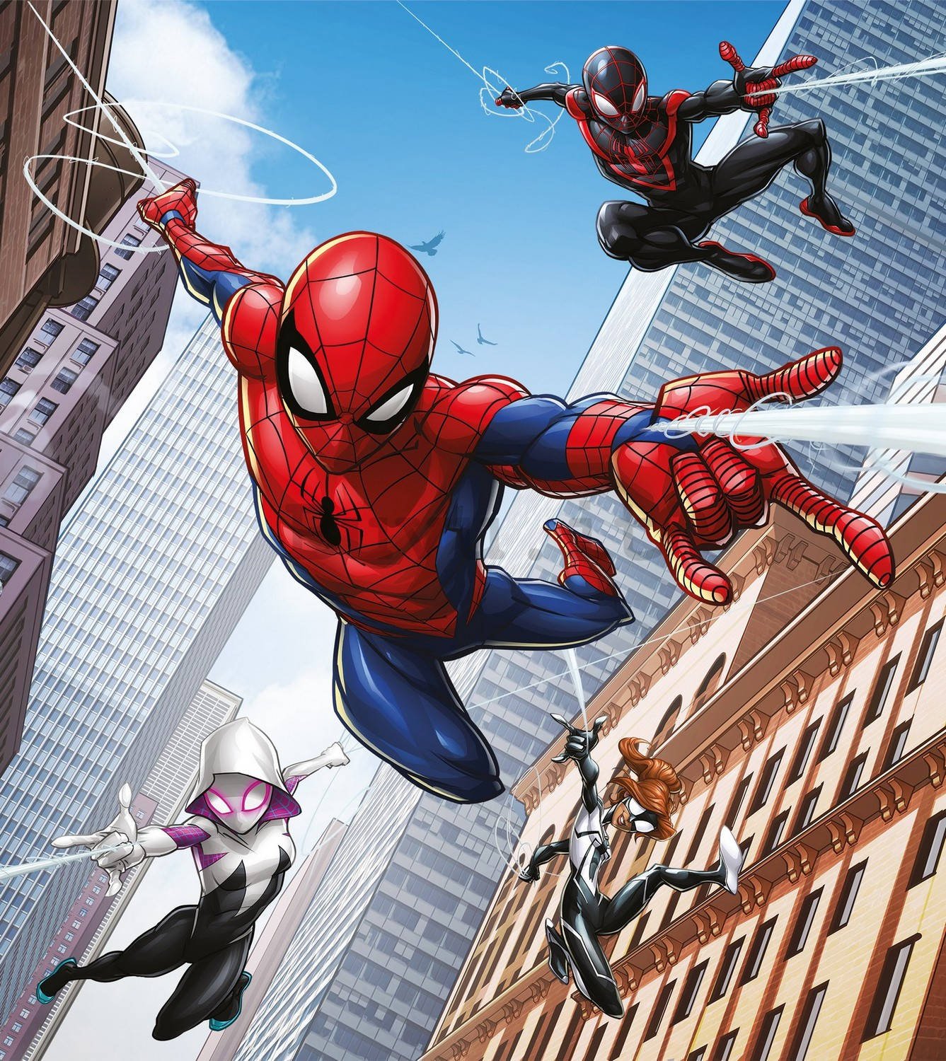 Fotomurale in TNT: Spiderman Spider-Verse (2) - 180x202 cm