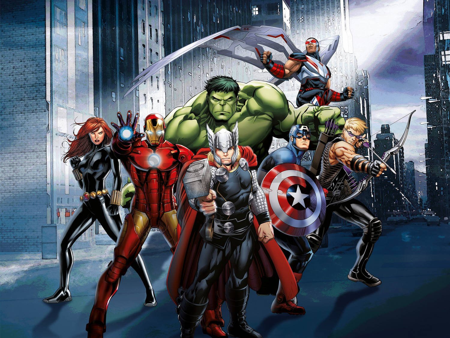 Fotomurale in TNT: Avengers (5) - 360x270 cm