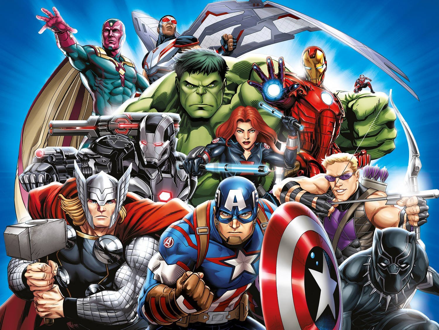 Fotomurale in TNT: Avengers (7) - 360x270 cm