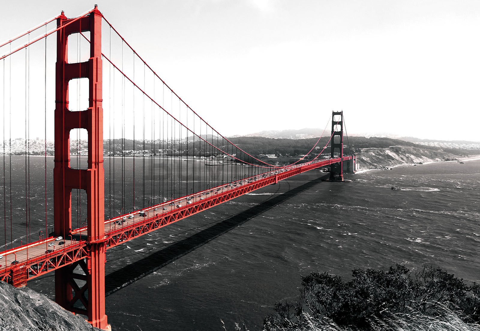 Fotomurale in TNT: Golden Gate Bridge (1) - 104x70,5 cm