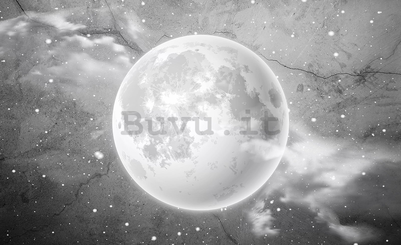 Fotomurale: Luna nel cielo (1) - 368x254 cm