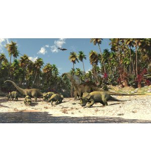 Fotomurale in TNT: Dinosauri - 208x146 cm