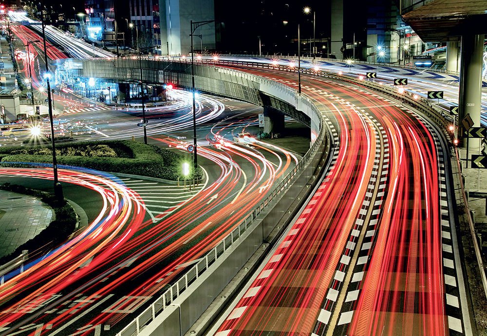 Fotomurale: Strade a Tokyo - 368x254 cm