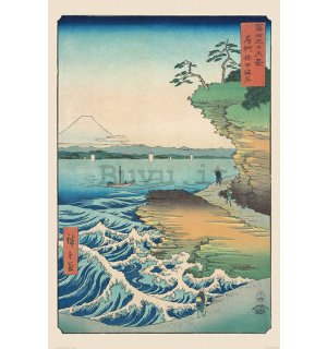 Poster - Hiroshige, Seashore At Hoda