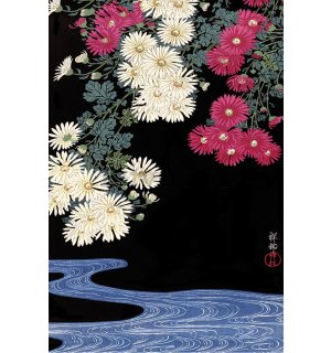Poster - Ohara Koson, Chrysanthemum And Running Water
