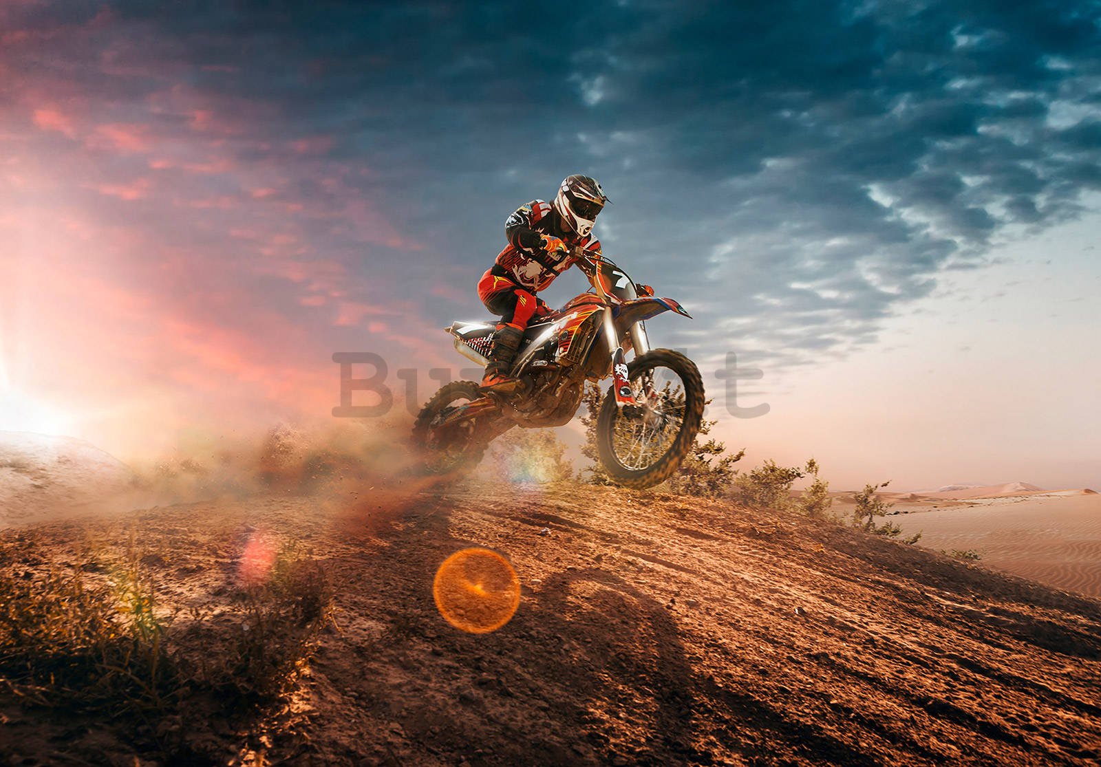Fotomurale in TNT: Motocross - 368x254 cm