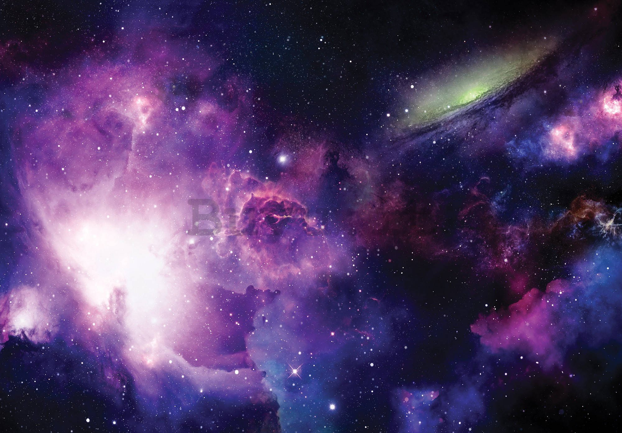 Fotomurale in TNT: Nebulosa viola (2) - 104x70,5 cm