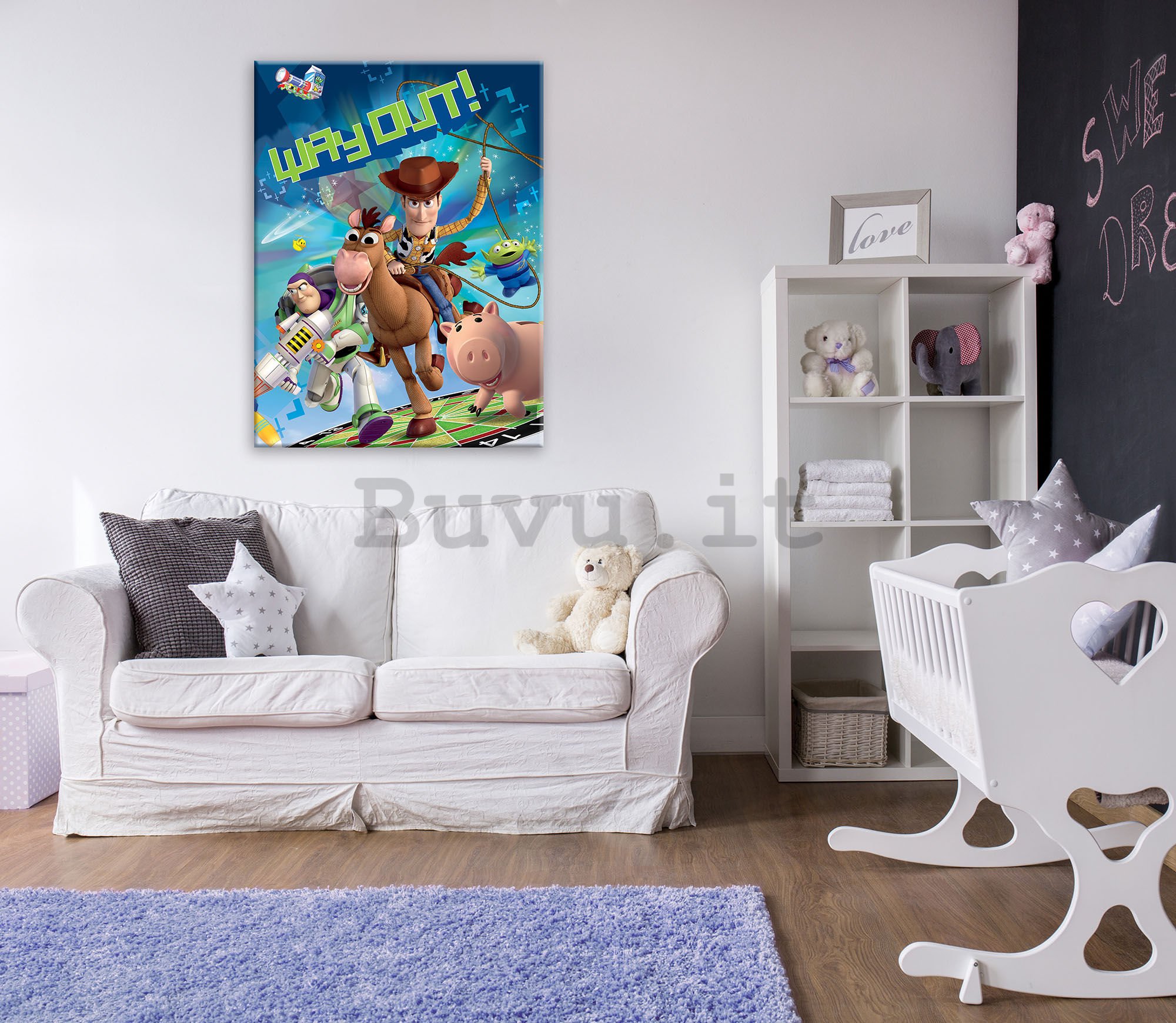 Quadro su tela: Toy Story (Way Out!) - 75x100 cm