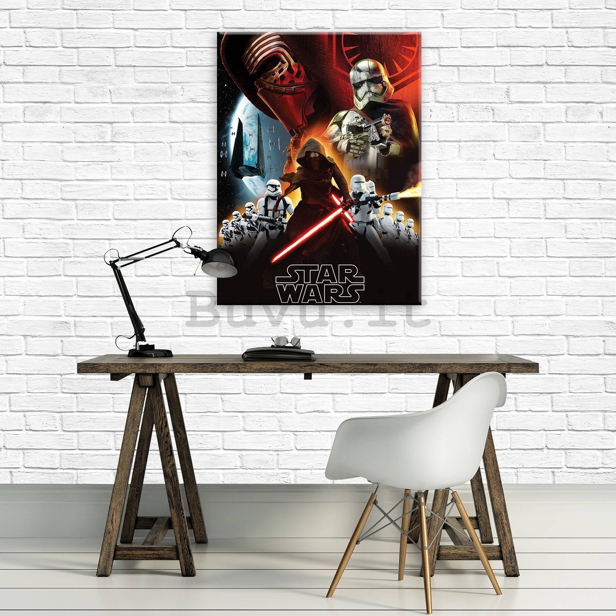 Quadro su tela: Star Wars First Order (2) - 100x75 cm