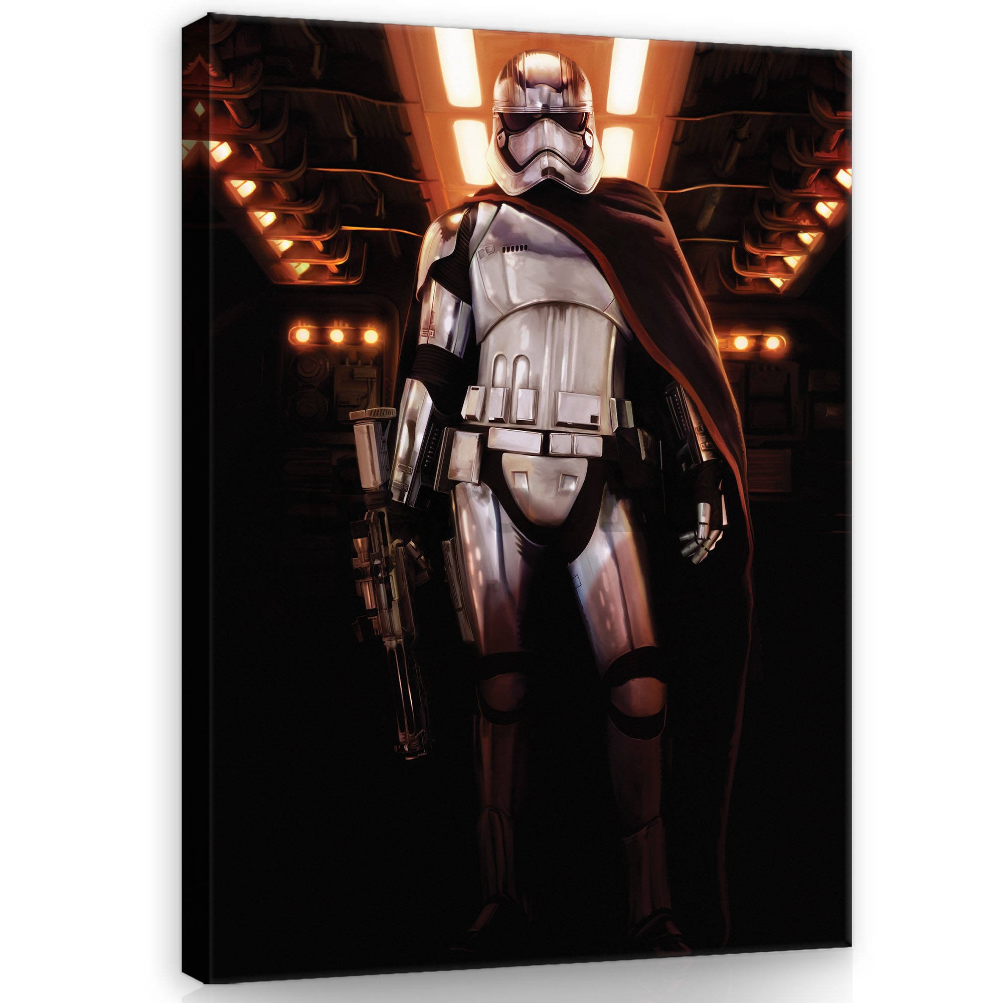 Quadro su tela: Star Wars Captain Phasma (1) - 75x100 cm