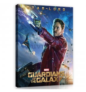 Quadro su tela: Guardians of The Galaxy Star-Lord - 75x100 cm