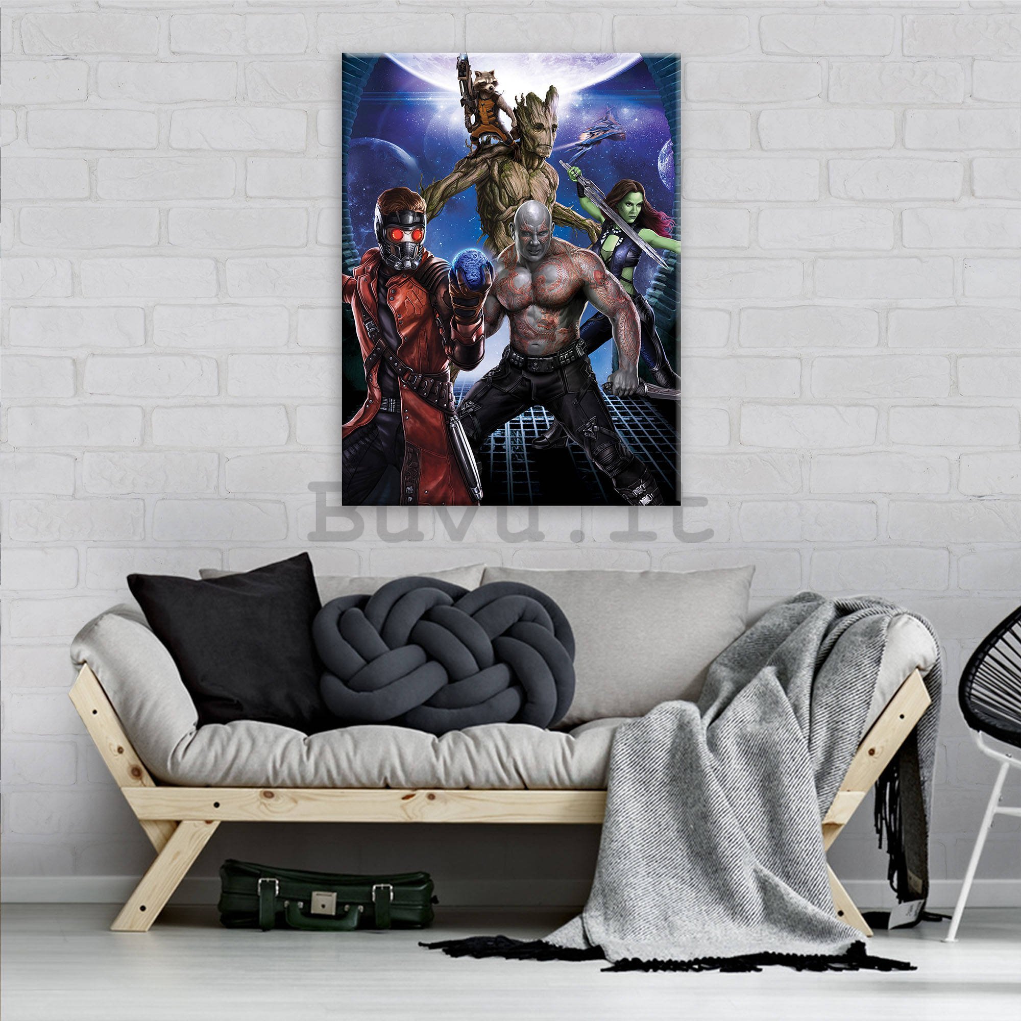 Quadro su tela: Guardians of The Galaxy Team (2) - 75x100 cm