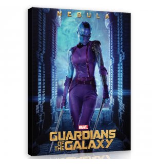 Quadro su tela: Guardians of The Galaxy Nebula - 75x100 cm