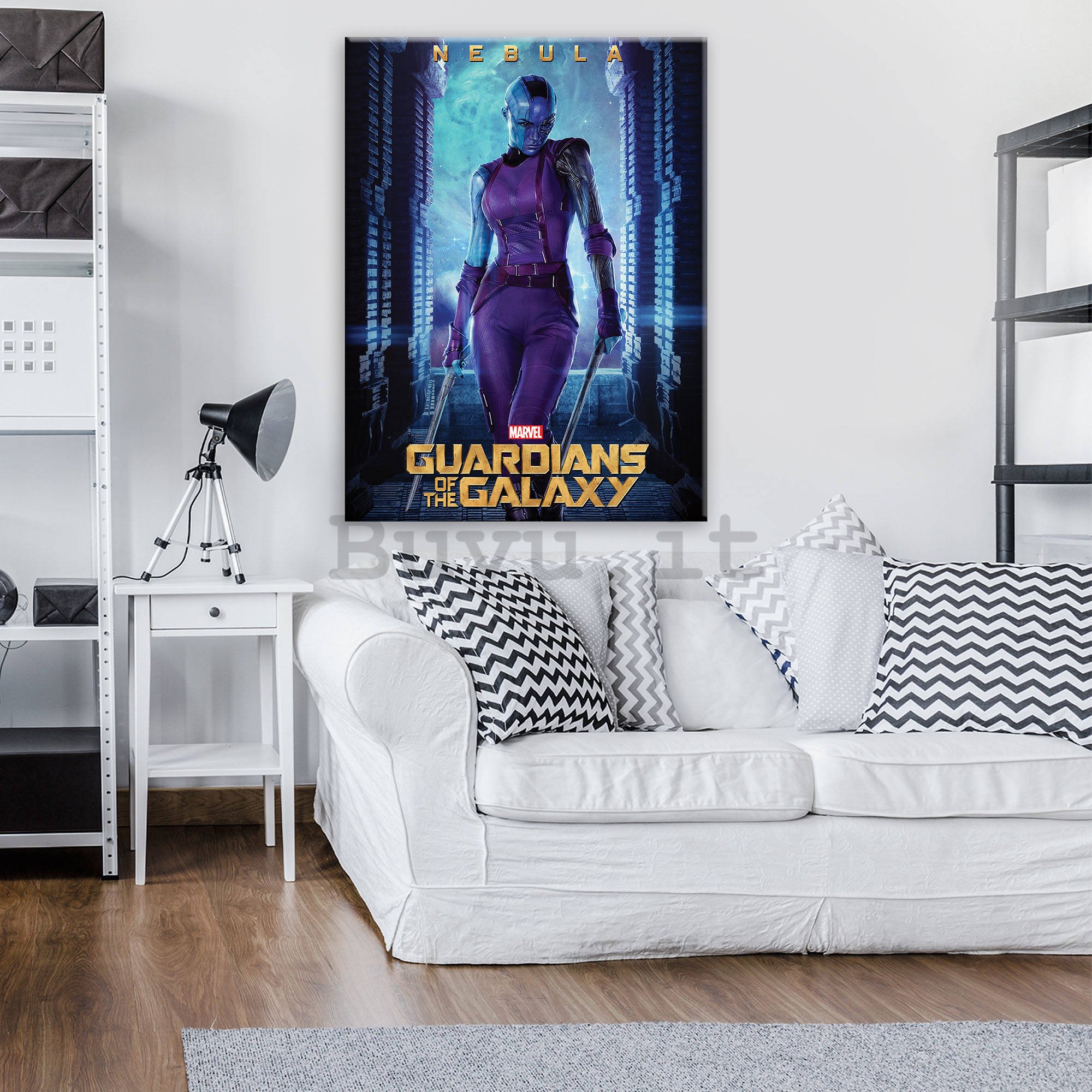 Quadro su tela: Guardians of The Galaxy Nebula - 75x100 cm