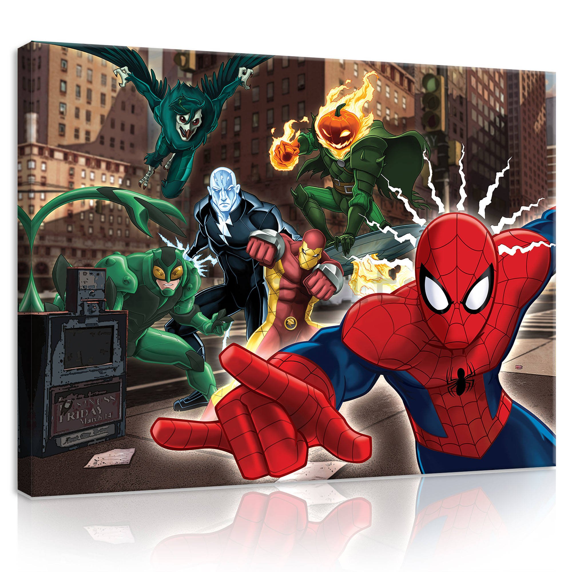 Quadro su tela: Ultimate Spider Man (1) - 100x75 cm