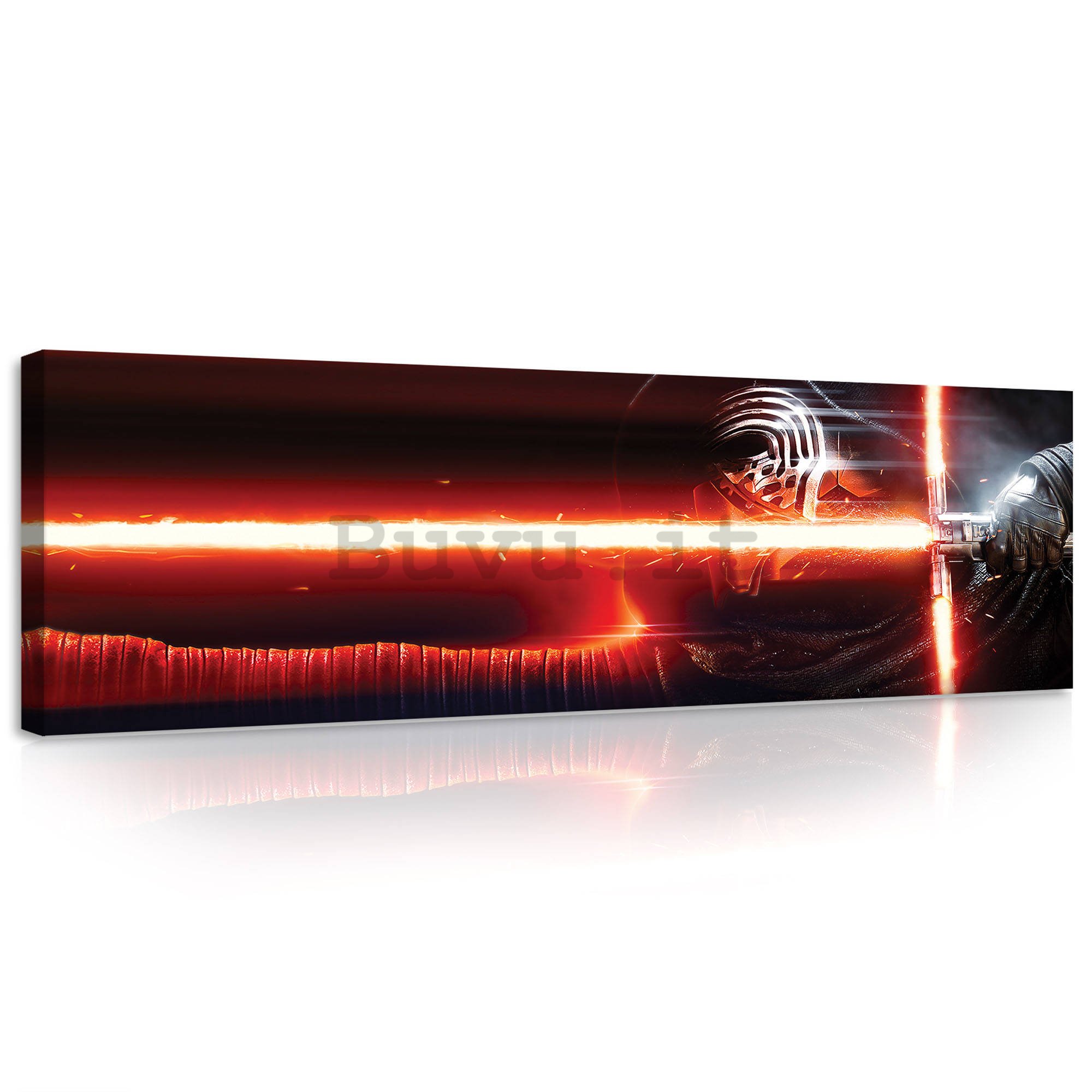 Quadro su tela: Star Wars Kylo Ren Battle Stance - 145x45 cm