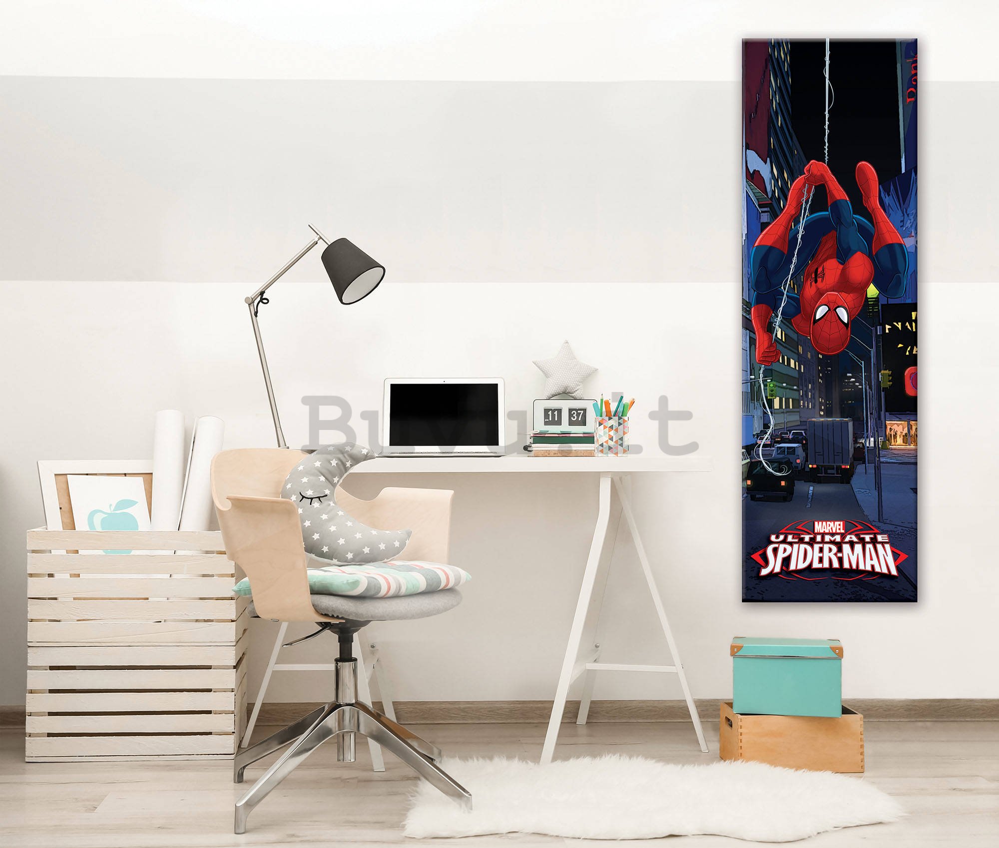 Quadro su tela: Marvel Ultimate Spiderman - 45x145 cm