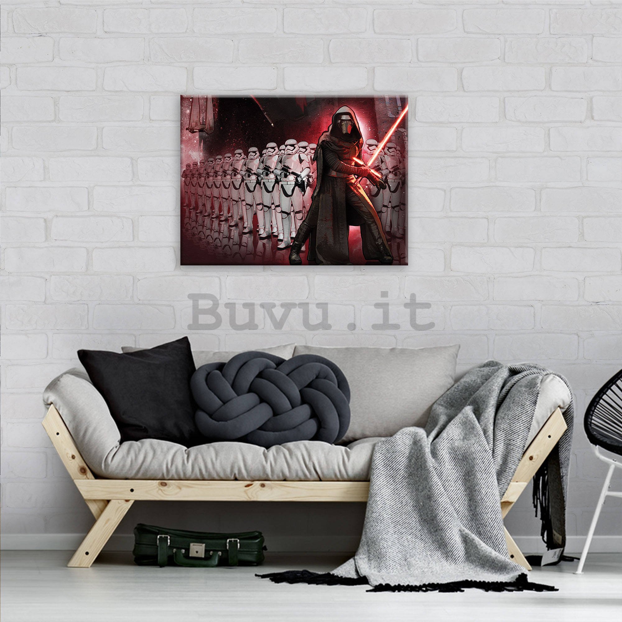 Quadro su tela: Star Wars First Order (1) - 80x60 cm
