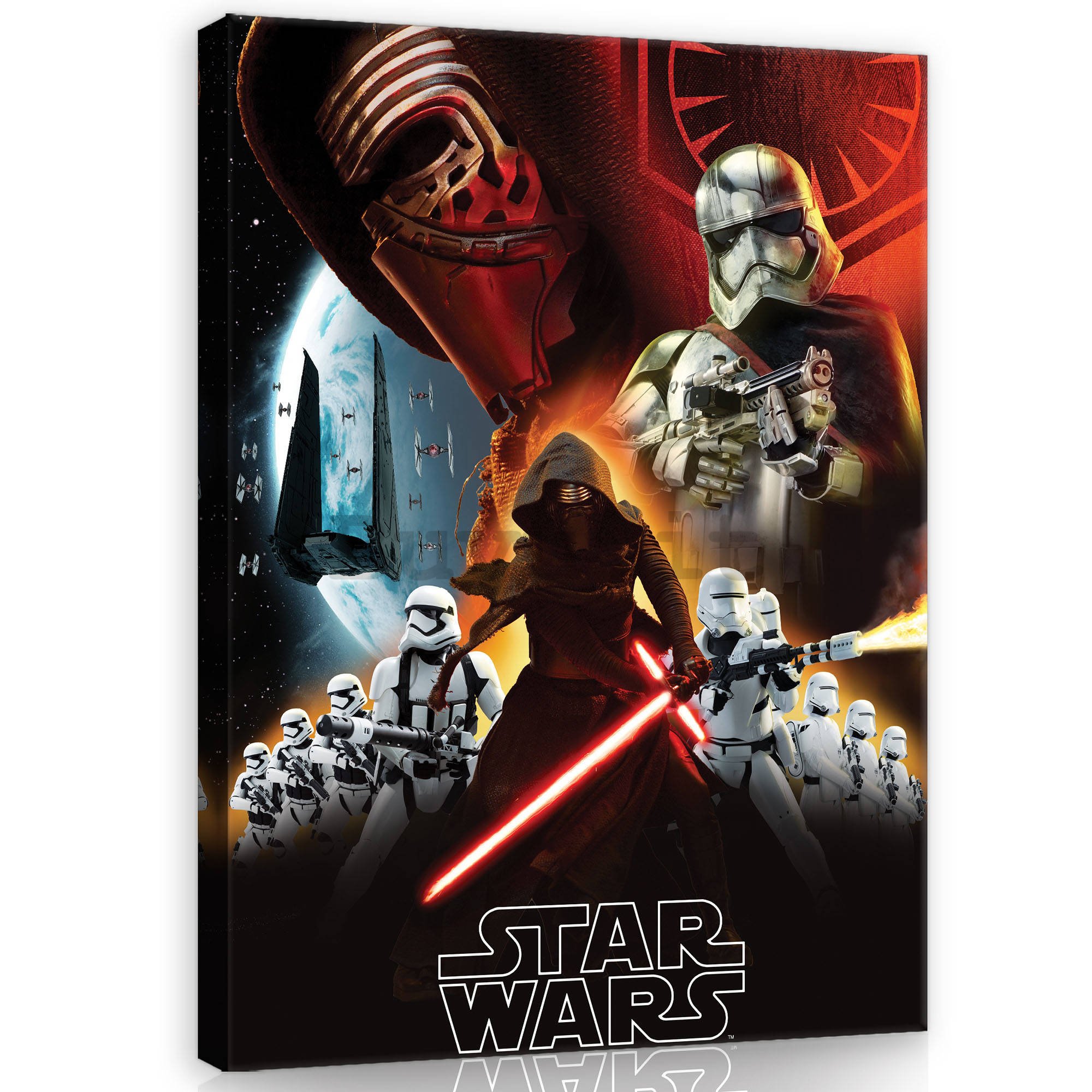 Quadro su tela: Star Wars First Order (2) - 80x60 cm