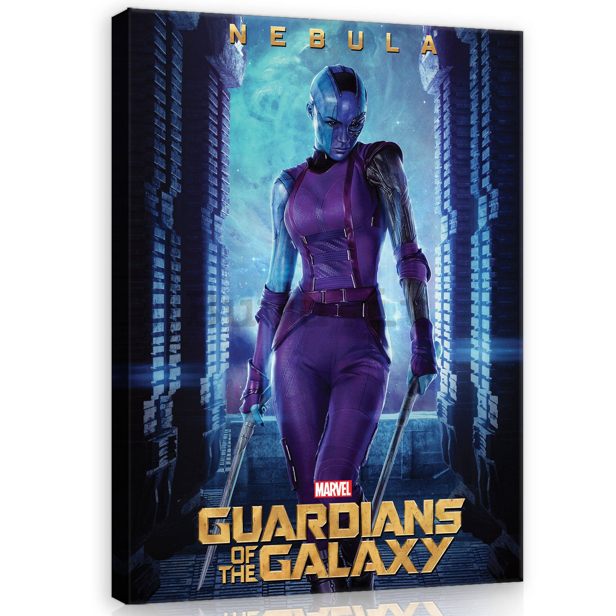 Quadro su tela: Guardians of The Galaxy Nebula - 60x80 cm