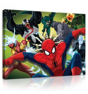 Quadro su tela: Ultimate Spider Man (2) - 80x60 cm