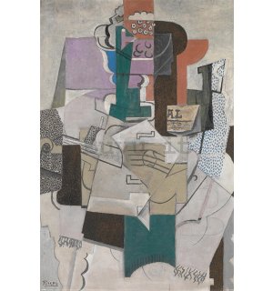 Poster - Picasso, Fruit Dish, Bottle and Violin