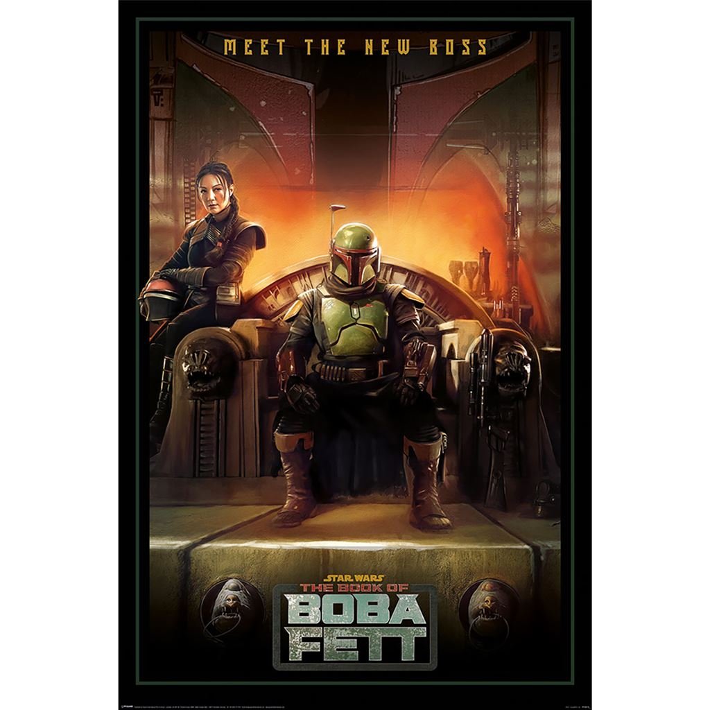 Poster - Star Wars The Book of Boba Fett (Meet the New Boss)