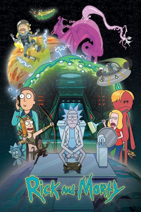 Poster - Rick and Morty (Toilet Adventure) - IN MAGAZZINO 