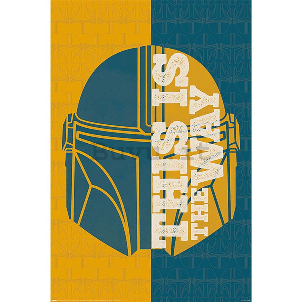 Poster - Star Wars Mandalorian (This is the Way)