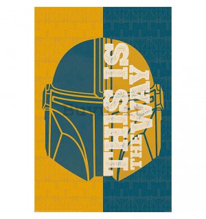 Poster - Star Wars Mandalorian (This is the Way)