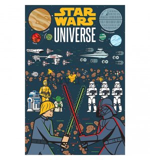Poster - Star Wars Cartoon Universe