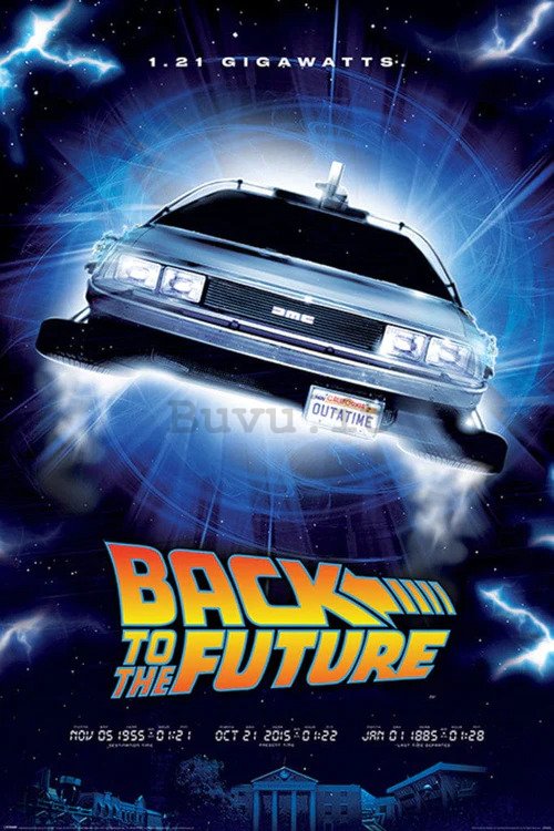 Poster - Back to the Future (1,21 Gigawatts)