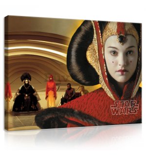 Quadro su tela: Star Wars (Principessa Amidala) - 100x75 cm