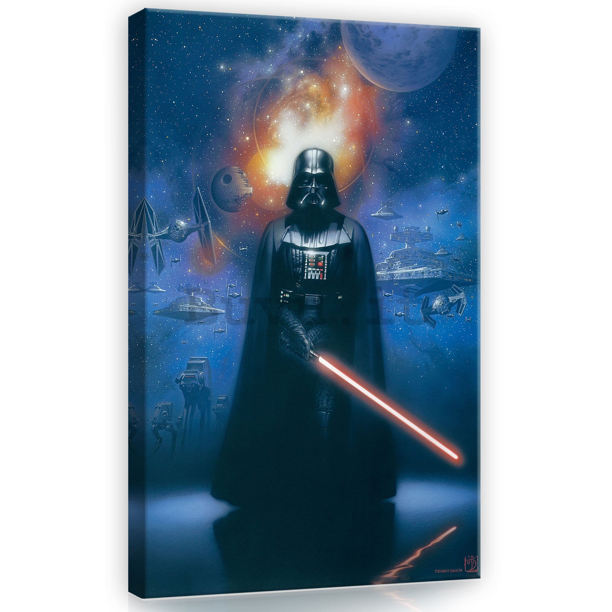Quadro su tela: Darth Vader (1) - 40x60 cm