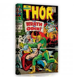 Quadro su tela: Thor (Wrath of Odin) - 40x60 cm