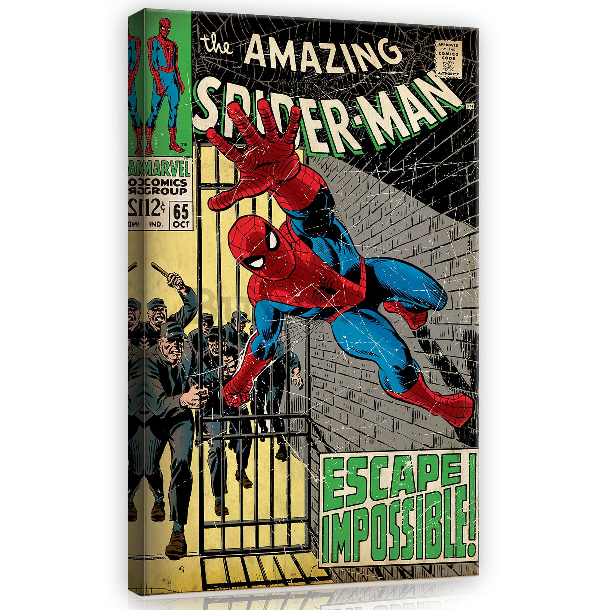 Quadro su tela: The Amazing Spider-man (Escape Impossible) - 40x60 cm