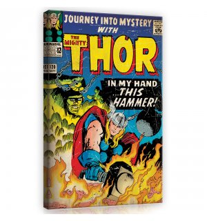 Quadro su tela: The Mighty Thor (In My Hand This Hammer!) - 40x60 cm