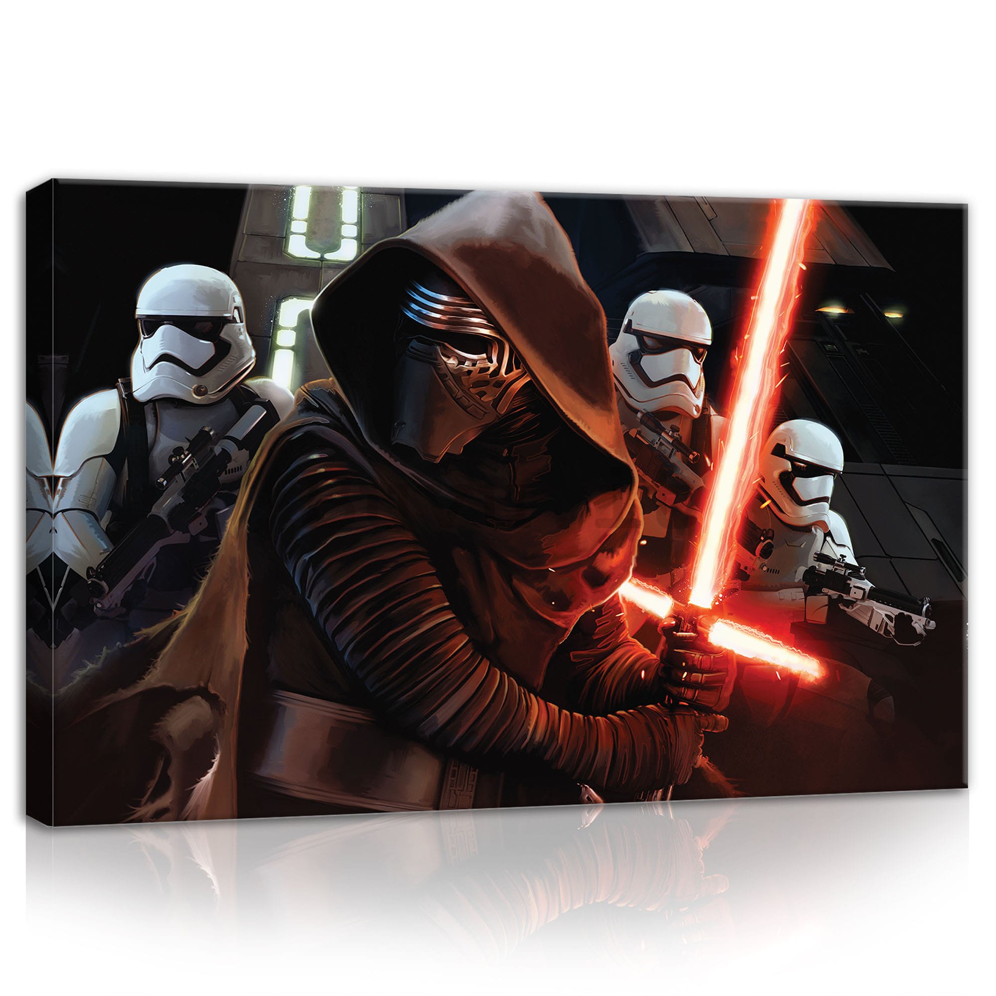 Quadro su tela: Star Wars Dark Lord Kylo Ren - 60x40 cm