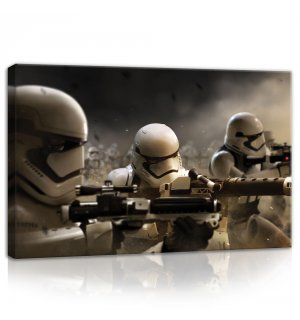 Quadro su tela: Star Wars First Order's Stormtroopers - 60x40 cm