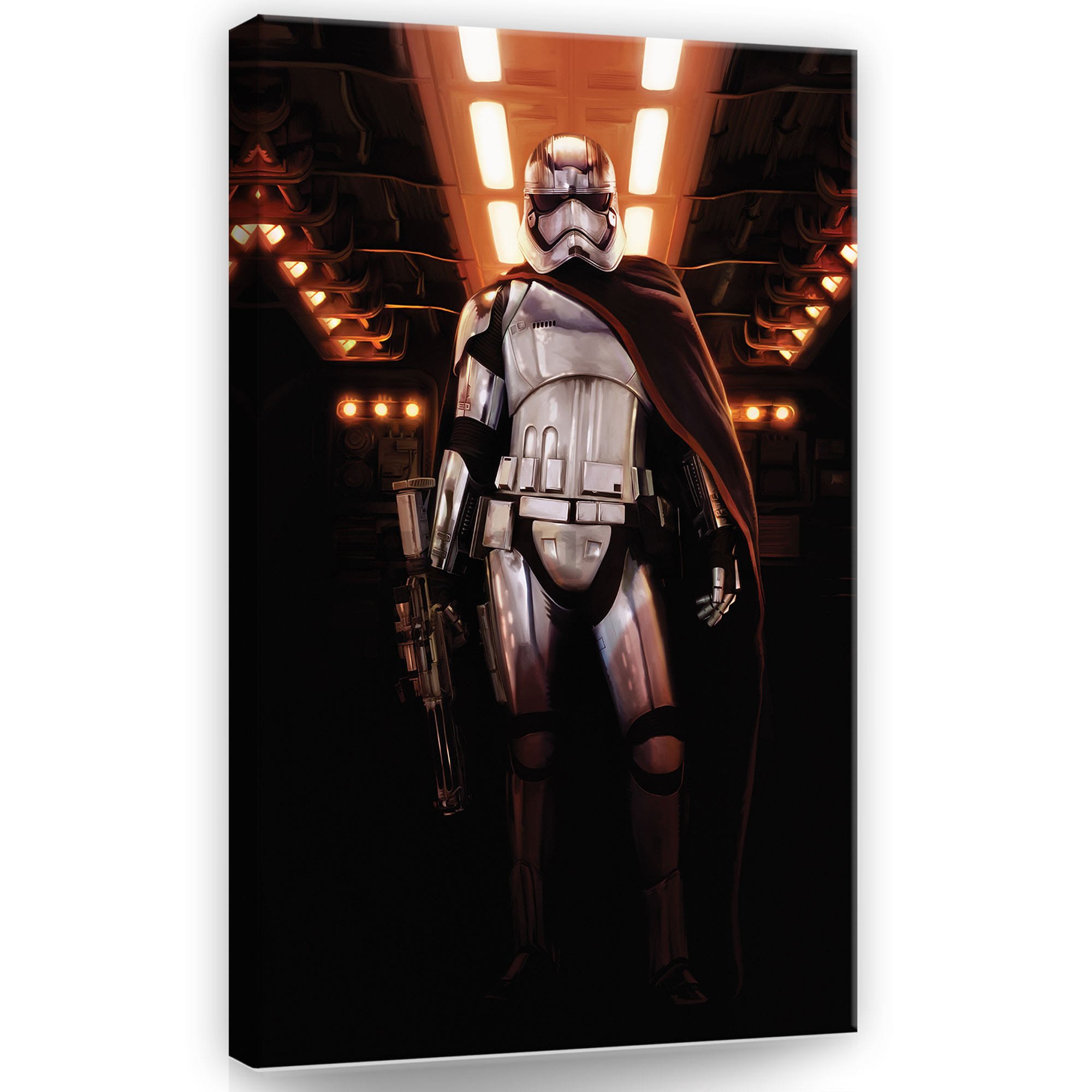 Quadro su tela: Star Wars Captain Phasma (1) - 40x60 cm