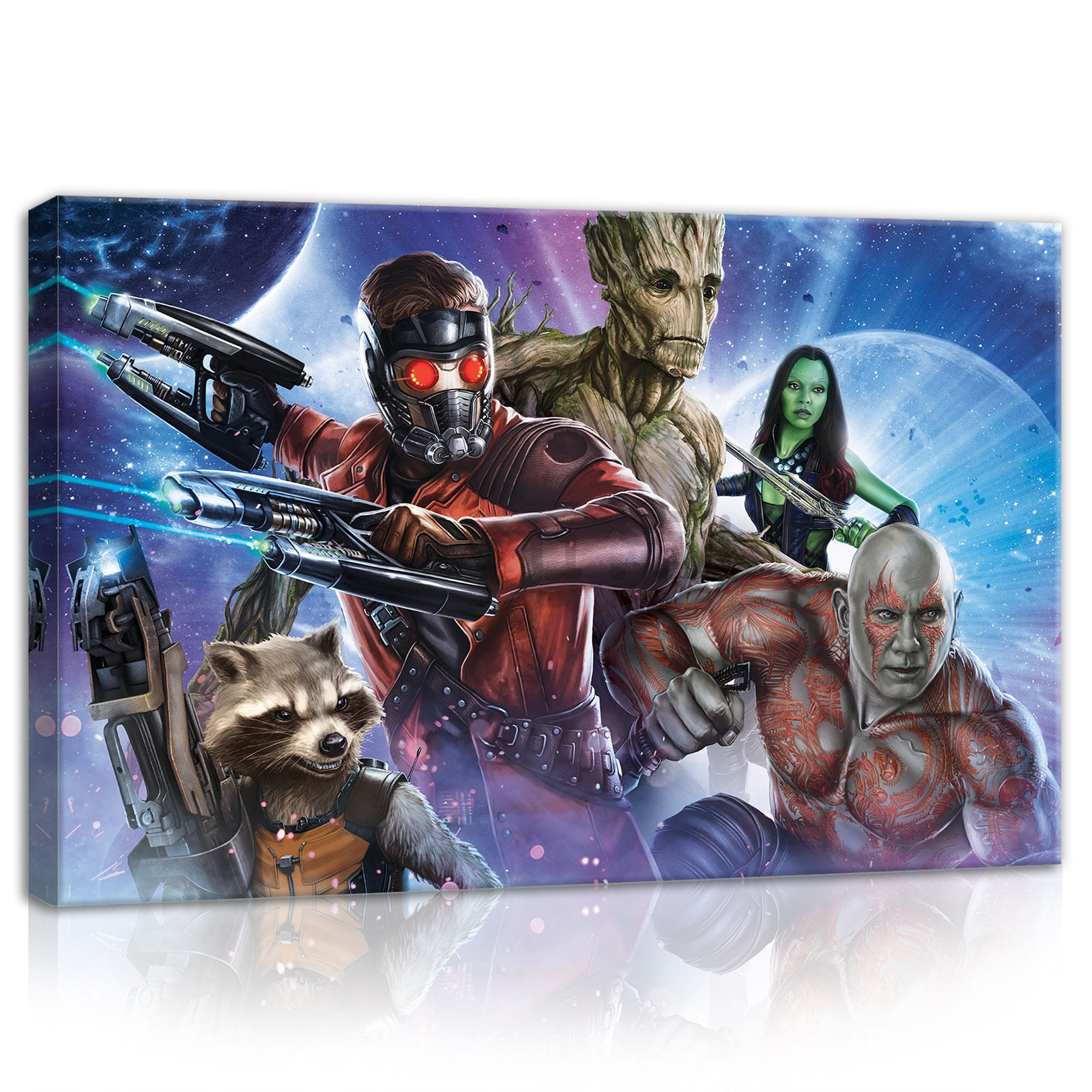 Quadro su tela: Guardians of The Galaxy Team (1) - 60x40 cm