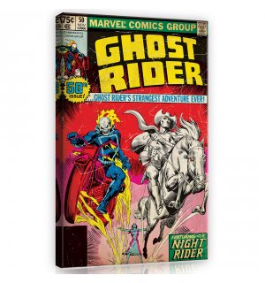 Quadro su tela: Ghost Rider (comics) - 40x60 cm