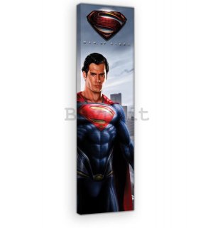 Quadro su tela: Superman Man of Steel - 45x145 cm