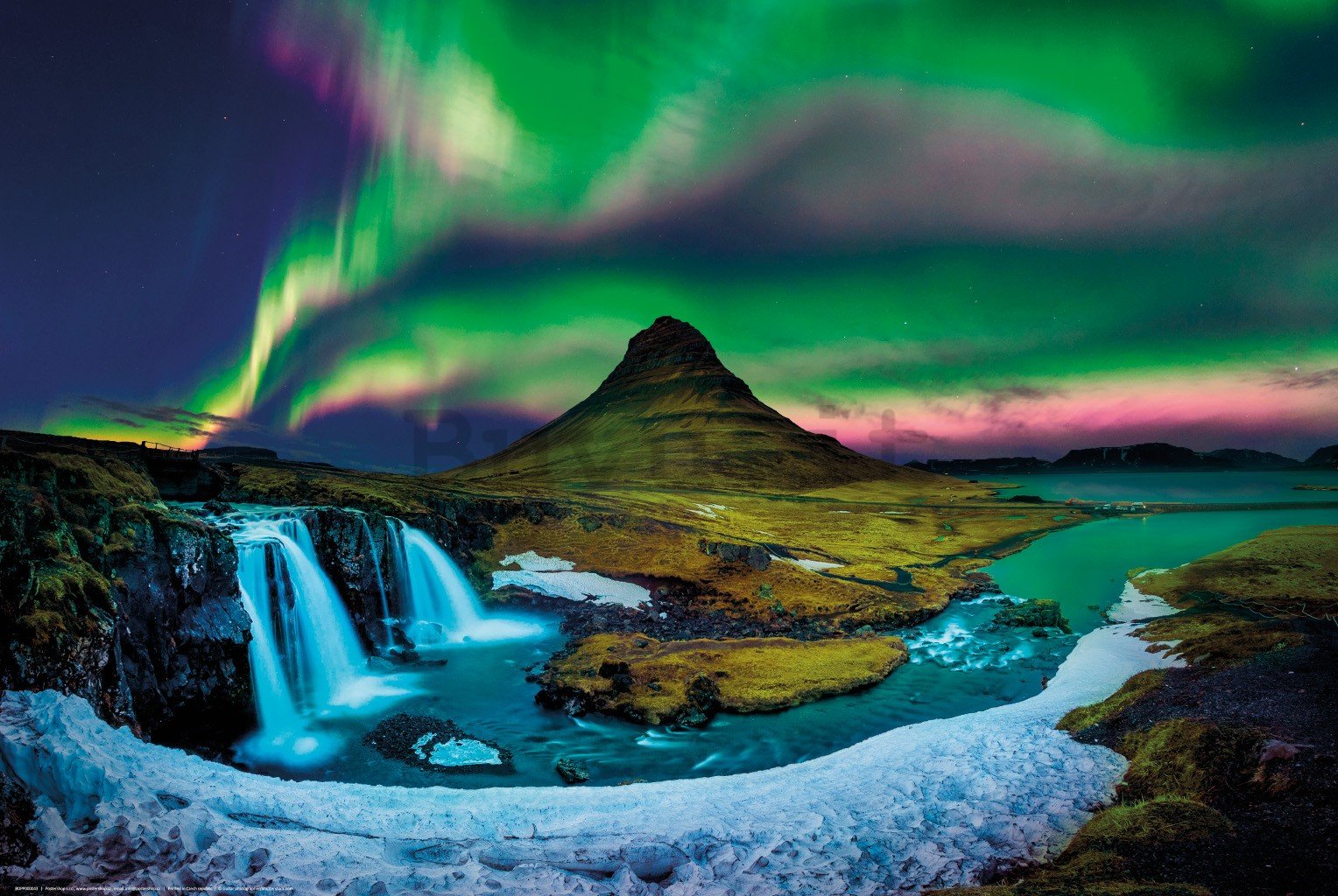 Poster: Aurora, Islanda